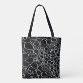 Abstract digitaal werk 7 tote bag (Achterkant)