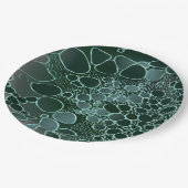 Abstract digitaal werk 9 papieren bordje (Gekanteld)