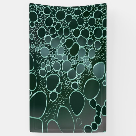 Abstract digitaal werk 9 spandoek (Verticaal)