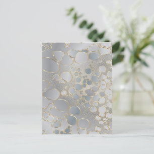 Abstract digitaal werk briefkaart