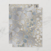 Abstract digitaal werk briefkaart (Voorkant / Achterkant)