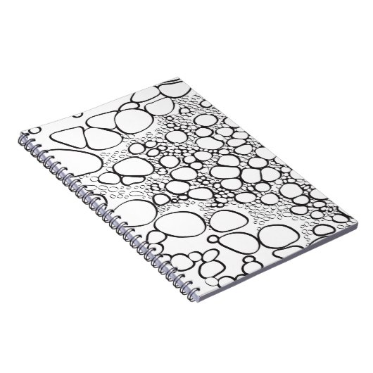 Abstract digitaal werk notitieboek (Rechterzijde)