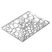 Abstract digitaal werk notitieboek (Linkerzijde)