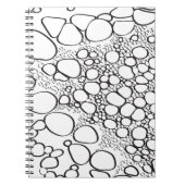 Abstract digitaal werk notitieboek (Voorkant)