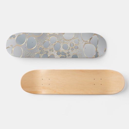 Abstract digitaal werk persoonlijk skateboard (Horizontaal)