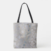 Abstract digitaal werk tote bag (Achterkant)
