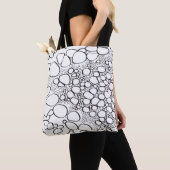Abstract digitaal werk tote bag (Dichtbij)