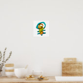 Abstract ding poster (Keuken)