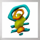 Abstract ding poster (Voorkant)