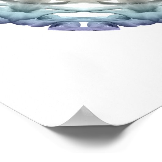 Abstract DNA Ring Poster (Hoek)