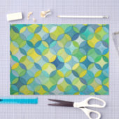 Abstract document voor het schilderen van patronen tissuepapier (Craft)