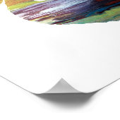 Abstract Dodo silhouette Poster (Hoek)