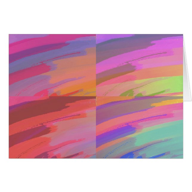 Abstract doe het zelf (Voorkant Horizontaal)