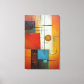 Abstract doek canvas afdruk (Voorkant)