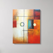 Abstract doek canvas afdruk (Voorkant)