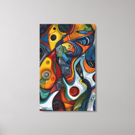 Abstract doek canvas afdruk