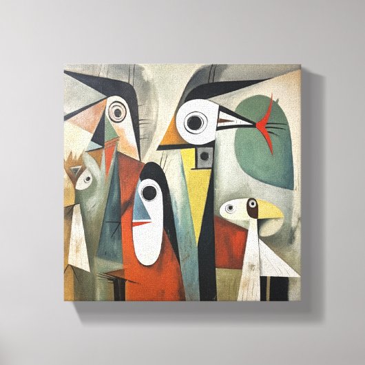 Abstract doek canvas afdruk (Voorkant)