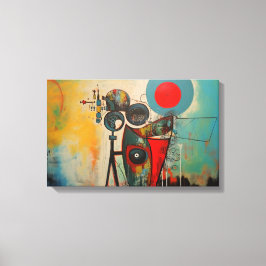 Abstract doek canvas afdruk