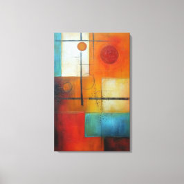 Abstract doek canvas afdruk