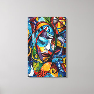 Abstract doek canvas afdruk