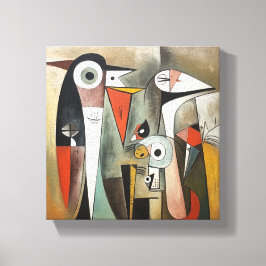 Abstract doek canvas afdruk