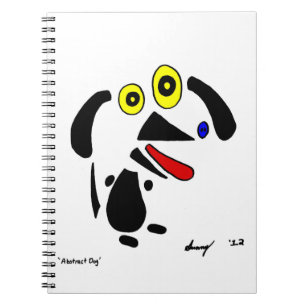 Abstract Dog Notitieboek