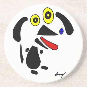 Abstract Dog Onderzetter