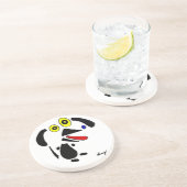 Abstract Dog Onderzetter (Zijkant)