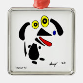 Abstract Dog Ornament (Voorkant)
