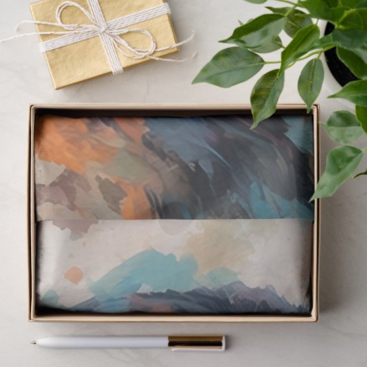 Abstract Doggo  Tissuepapier (Geschenk)