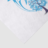 Abstract Dolphin Tissue Paper Tissuepapier (Detail)