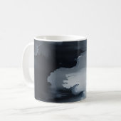 Abstract Donker Koffiemok (Voorkant links)
