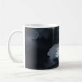Abstract Donker Koffiemok (Links)