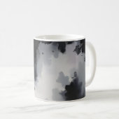 Abstract Donker Koffiemok (Voorkant rechts)