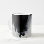 Abstract Donker Koffiemok (Voorkant links)