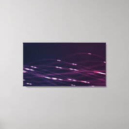 Abstract donker Paars Canvas Afdruk