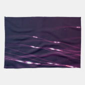 Abstract donker Paars Theedoek (Horizontaal)