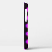Abstract donkerroze: gloeiend naadloos Case-Mate iPhone case (Achterkant / Links)