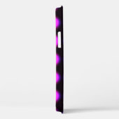 Abstract donkerroze: gloeiend naadloos Case-Mate iPhone case (Achterkant / Rechts)