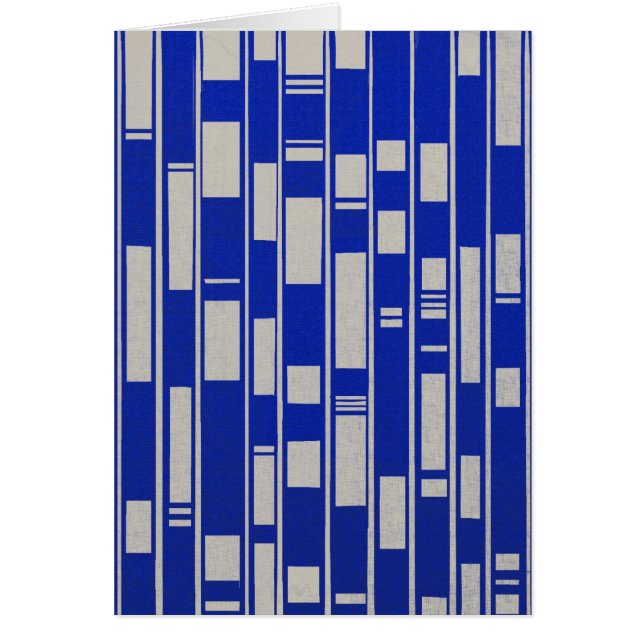 Abstract door Afrikaanse textiel geïnspireerd - V2 (Voorkant)