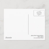 Abstract door Afrikaanse textiel geïnspireerd - V2 Briefkaart (Achterkant)