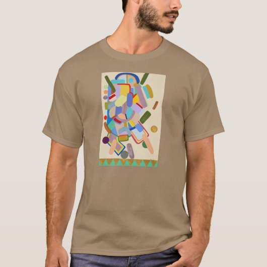 "Abstract" door Ruchell Alexander T-shirt (Voorkant)