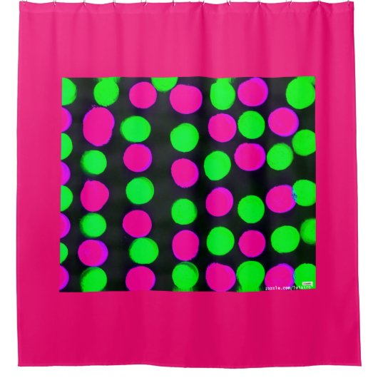 Abstract Douchegordijn (Voorkant)