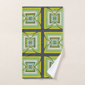 Abstract douchegordijn bad handdoek (Handdoek)