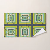 Abstract douchegordijn bad handdoek (Handdoek)