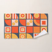 Abstract douchegordijn bad handdoek (Handdoek)