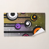 abstract douchegordijn handdoek (Handdoek)