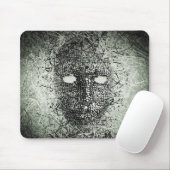 Abstract draadmasker muismat (Met muis)