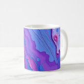 Abstract Draaiend Koffiemok (Voorkant rechts)