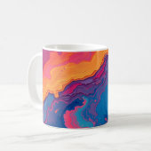Abstract Draaiend Koffiemok (Voorkant links)